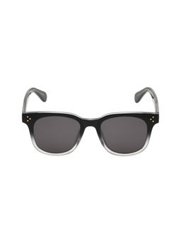 KOSCH ELEMENTE - Unisex Black Tt Sunglasses with Polarised Grey Lens (48)