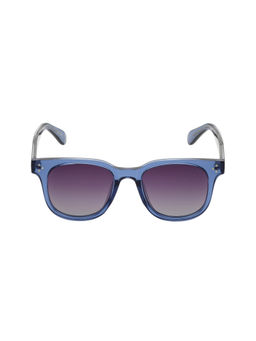KOSCH ELEMENTE - Unisex Blue Sunglasses with Polarised Purple Lens (48)
