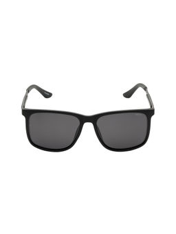 KOSCH ELEMENTE - Men Black Sunglasses with Polarised Grey Lens (55)