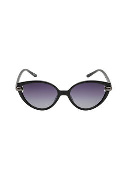 KOSCH ELEMENTE - Women Black - Grey Sunglasses with Polarised Grey Lens (57)