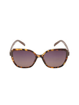 KOSCH ELEMENTE - Women DA Brown - Brown Sunglasses with Polarised Purple Lens (54)