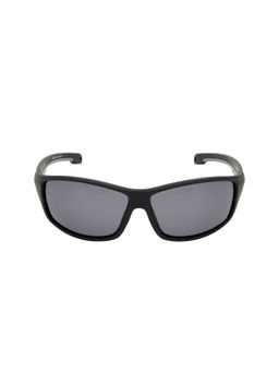 KOSCH ELEMENTE - Men Black- Grey Sunglasses with Polarised Grey Lens (60)