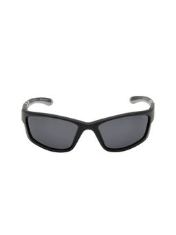 KOSCH ELEMENTE - Men Black Sunglasses with Polarised Grey Lens (58)