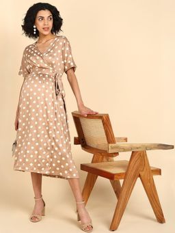 Zelena - Pregnancy and Postpartum Maternity Feeding Zipless Dress In Rayon Fabric