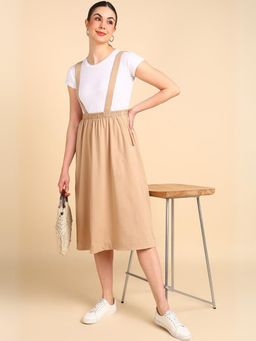 Zelena - Pregnancy and Postpartum Printed Maternity Skirt with Detachable Strap (Set of 2)