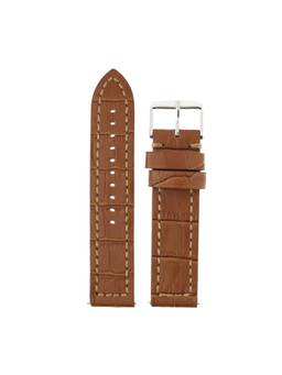Titan - 24 mm(2.4cm) Tan Genuine Leather Strap for Men Nf102027024Sq-P