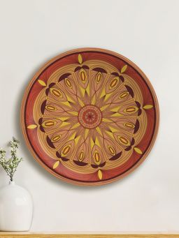 Nestroots - Mystic Mocha Mandala Wall Plate