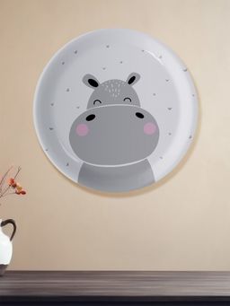 Nestroots - Jungle Buddies Wall Plate White