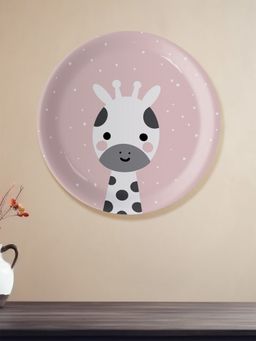 Nestroots - Roaring & Purring Pals Wall Plate Pink