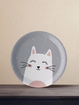 Nestroots - Wacky Wildlife Wall Plate Grey