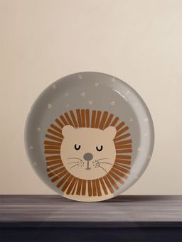 Nestroots - Colourful Companions Wall Plate Grey