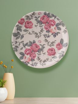 Nestroots - English Rose Printed Wall Plate