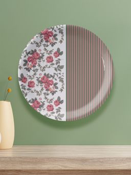Nestroots - English Floral Printed Wall Plate