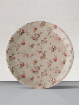 Nestroots - English Dainty Flower Wall Plate Beige