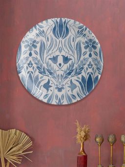Nestroots - Indigo Classic Wall Plate Blue