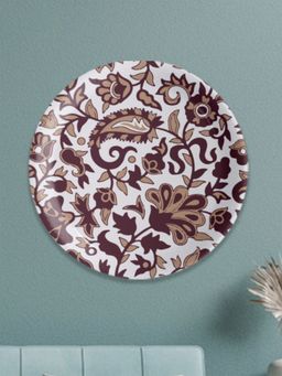 Nestroots - Paisley Print Porcelain Wall Plate