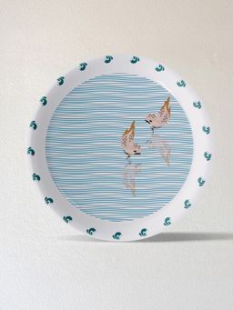 Nestroots - Sea-Inspired Bird Art Collection Porcelain Wall Plate