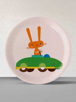 Nestroots - Playful Art For Kids' Rooms Giraffe Porcelain Plate