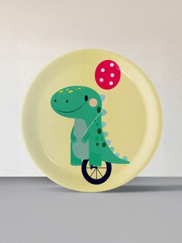 Nestroots - Playful Art For Kids' Rooms Dino Porcelain Plate