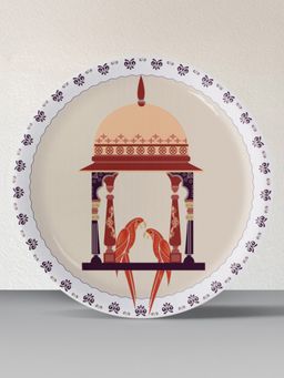 Nestroots - Harmony Of Nature And Artistry Parrot Plate