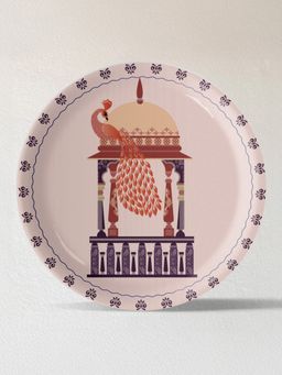 Nestroots - Harmony Of Nature And Artistry Peacock Plate