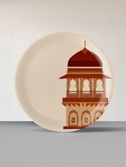 Nestroots - Opulence And Hospitality In Palaces Dawn Porcelain Plate