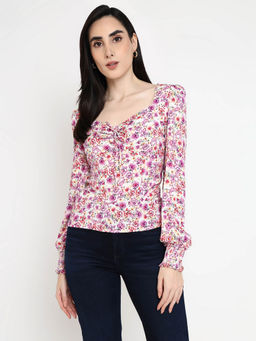 Guess - Multi-Color Printed Top