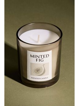 H&M - Green Scented Candle In A Glass Holder