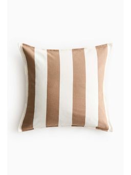 H&M - Brown Linen-Blend Cushion Cover