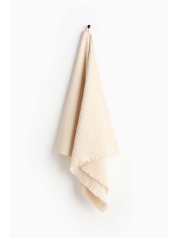 H&M - Yellow Waffled Bath Towel