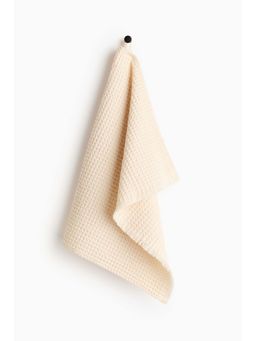 H&M - Yellow Waffled Hand Towel