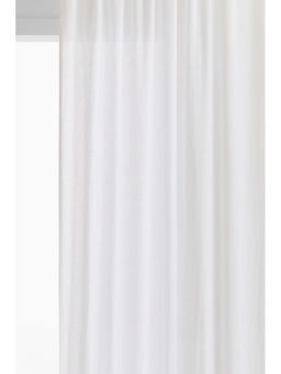 H&M - White 2-Pack Long Linen-Blend Curtain Lengths