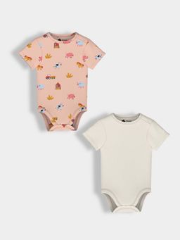 Orange Sugar - Farm Bodysuit (Pack Of 2)