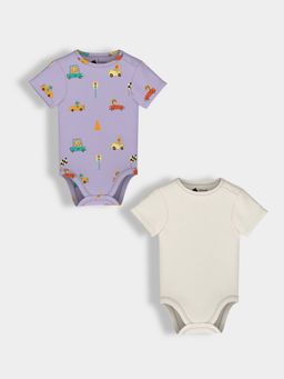 Orange Sugar - Cars Bodysuit (Pack Of 2)