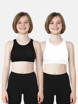 Adira - Non Padded Starter Bra - Multi-Color (Pack of 2)