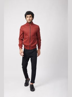 Gatsby Collection - Yg1 Rust Bomber Jacket