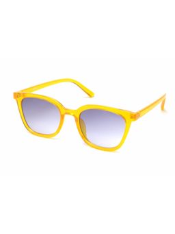 Mespee - Yellow Square Full Plastic UV-Protected Full Rim Sunglasses (47)