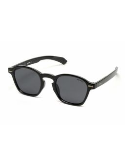 Mespee - Black Wayfarer Full Plastic UV-Protected Full Rim Sunglasses (46)