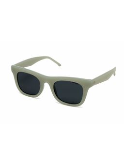 Mespee - Blue Square Full Plastic UV-Protected Full Rim Sunglasses (49)