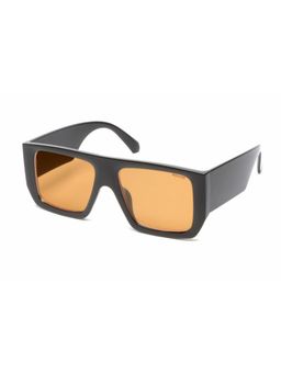 Mespee - Black Square Full Plastic UV-Protected Full Rim Sunglasses (54)