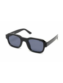 Mespee - Black Wayfarer Full Plastic UV-Protected Full Rim Sunglasses (56)