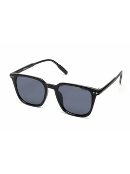 Mespee - Black Rectangular Full Plastic UV-Protected Full Rim Sunglasses (51)
