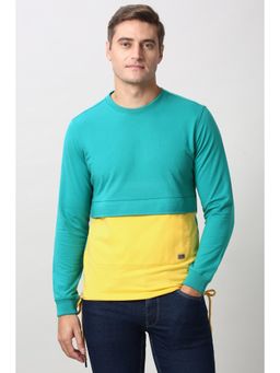 Peter England - Multi-Color Crew Neck Sweatshirt
