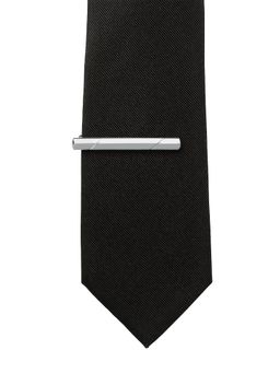 The Tie Hub - Elegant Style Silver Tie Bar