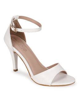 Truffle Collection - White Solid Heels