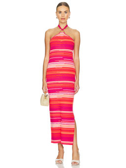 525 - Emmy Halter Maxi Dress