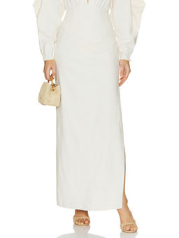 Andrea Iyamah - Lino Corset Skirt