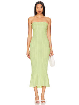 Apres Studio - Ruched Strapless Dress