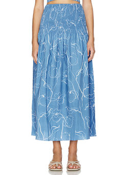 FAITHFULL THE BRAND - Baia Midi Skirt