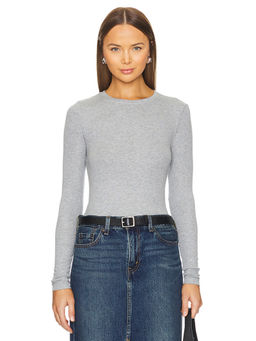 Goldie - Ribbed Long Sleeve Tee